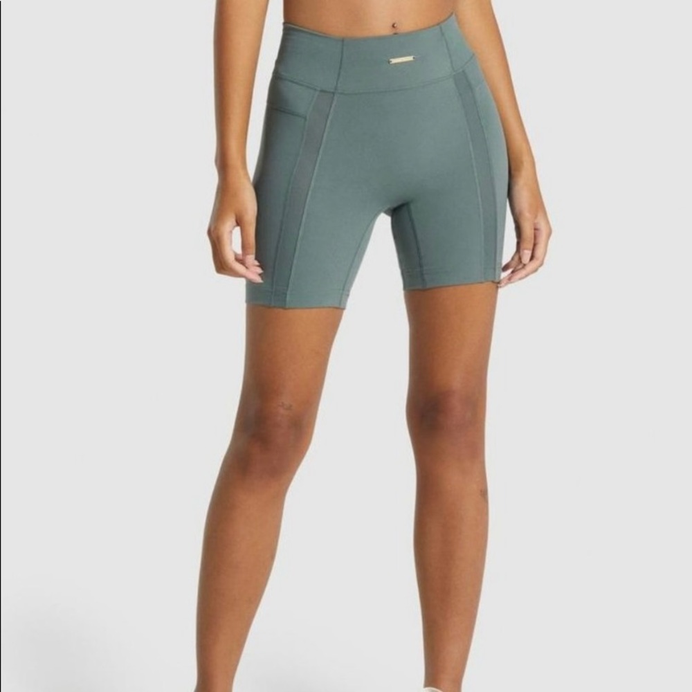 Whitney Simmons X Gymshark Eucalyptus Biker Shorts